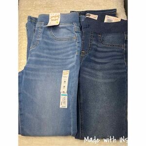 Two New Pairs Girls Jumping Beans Jeans